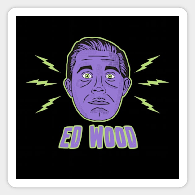 Ed Wood Sticker by JMADISON